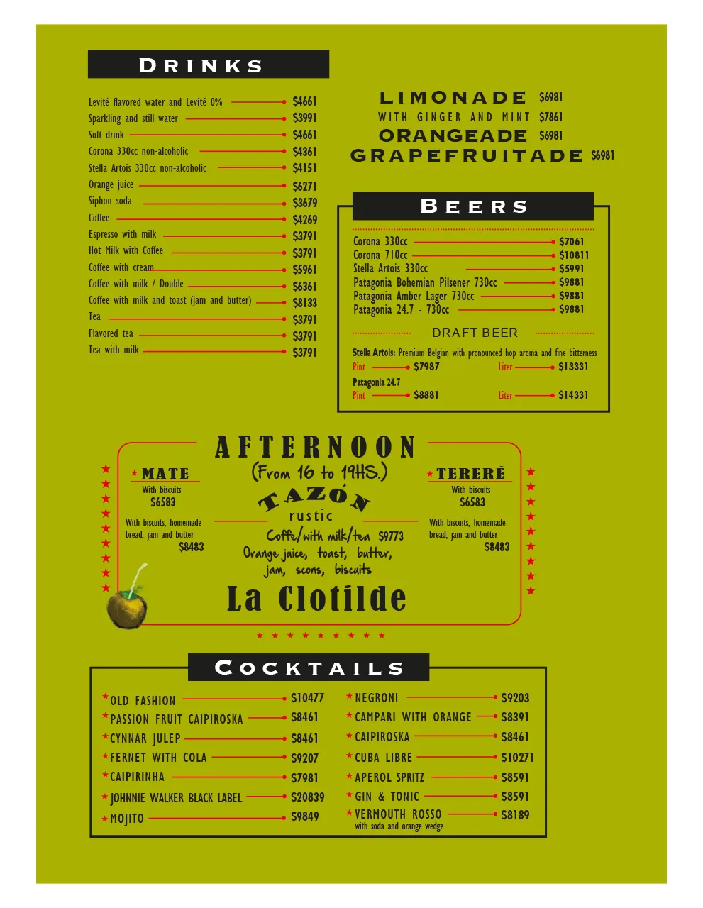 Menu — Page 6